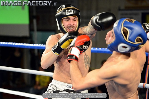 2013-11-16 Vigevano - Born to Fight 3740 Davide Frau-Marouan El Soussi - K1